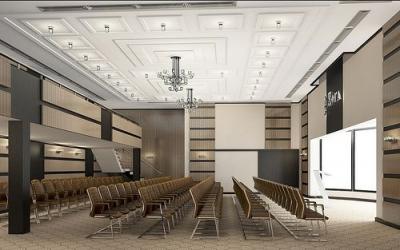 Konferenzhalle in Budapest - Hotel Continental Zara in dem 7. Bezirk der Hauptstadt von Ungarn - Continental Hotel Zara Budapest Luxushotel mit Wellness Service und günstigen Angeboten im Zentrum von Budapest