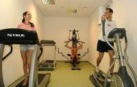 Der Fitnessraum des Szalajka Liget**** Wellness Hotels in Szilvasvarad